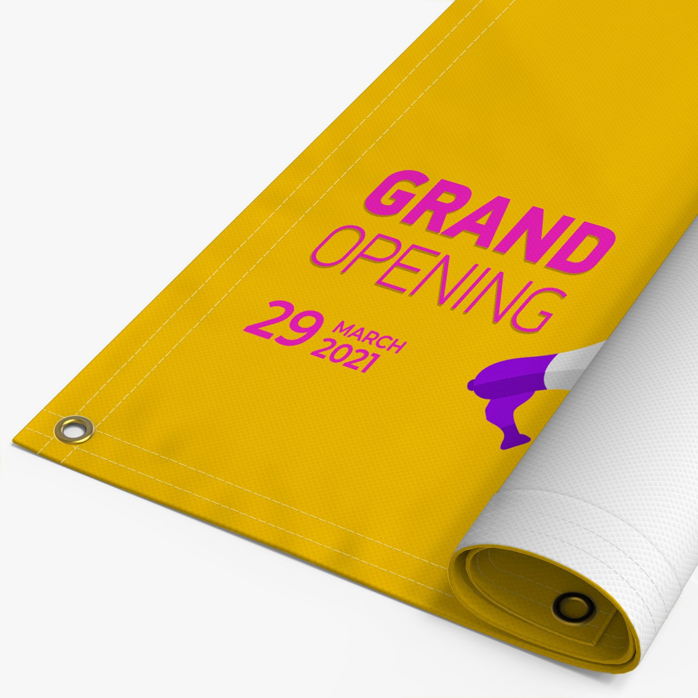 Vinyl event banner