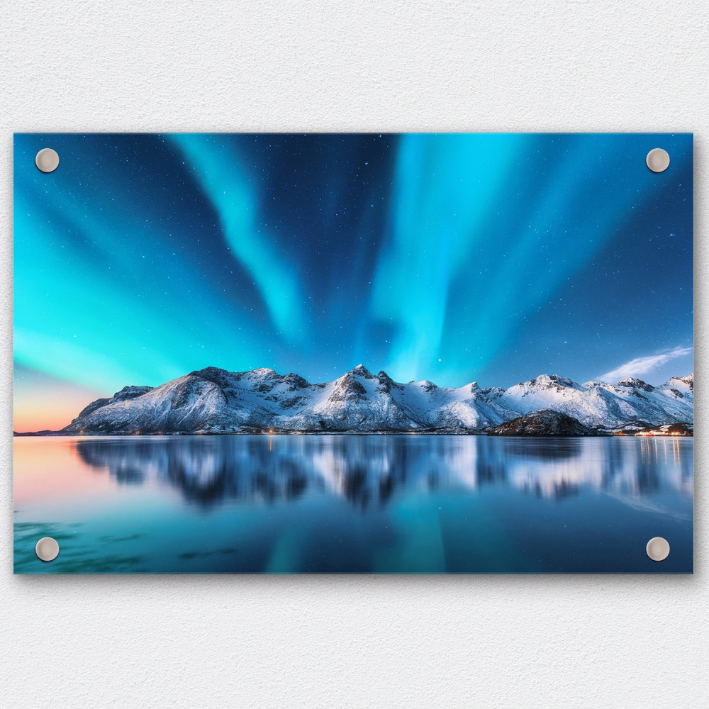Acrylic lobby sign
